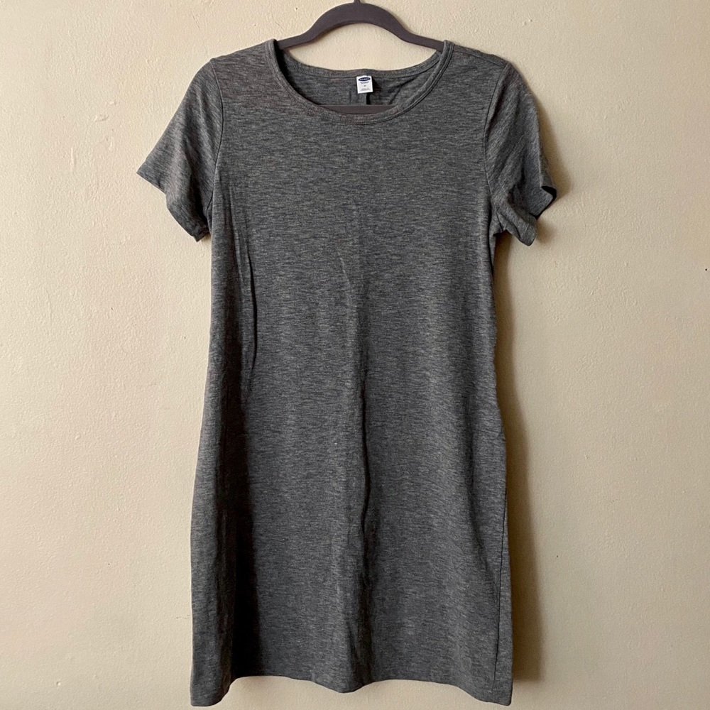 Old Navy Gray Shirt Dress
